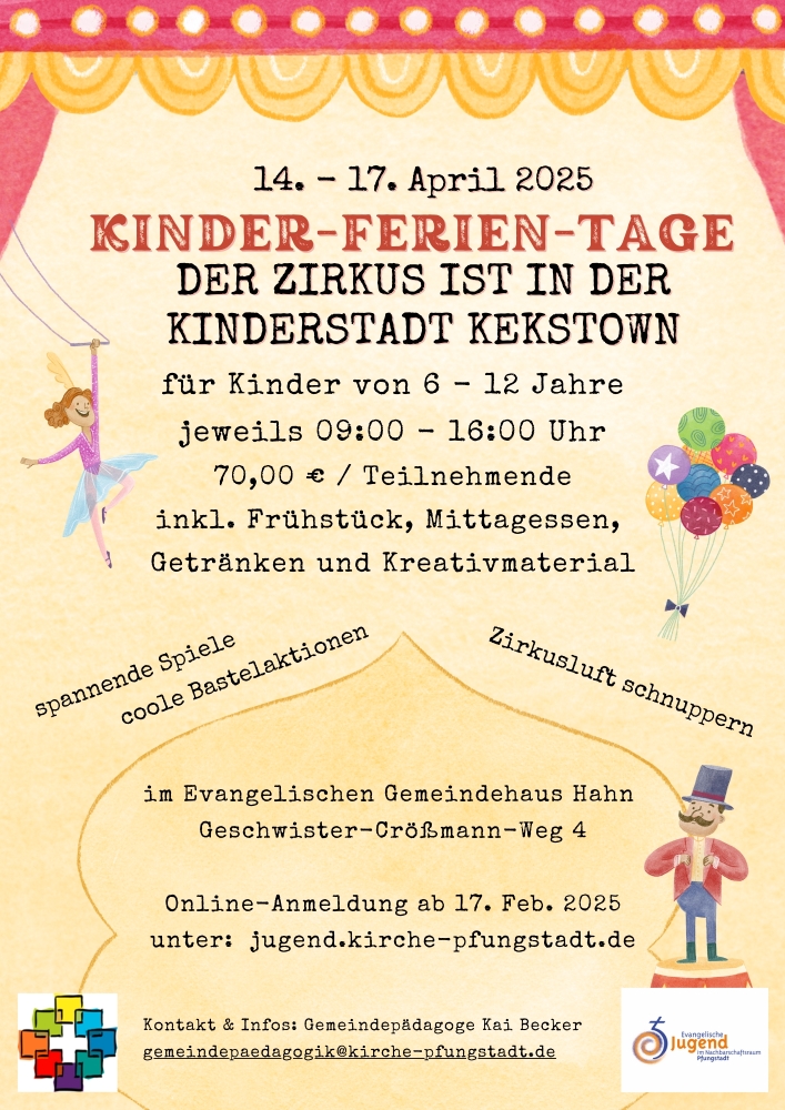 Zirkus in der Kinderstadt Zirkus in der Kinderstadt